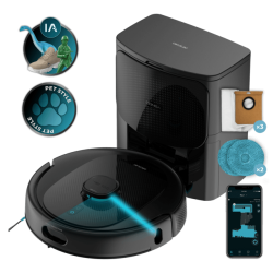 Cecotec Robot Aspirador Conga 9990 AI Spin Revolution Ultra Power Home