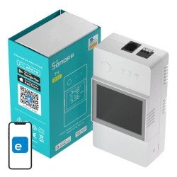 Sonoff Rele Monitor Temperatura e Humidade THR320D TH Elite