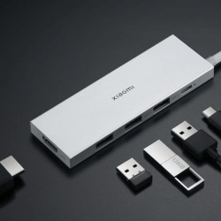 Xiaomi Docking Hub 5 em 1 Type-C Silver