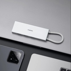Xiaomi Docking Hub 5 em 1 Type-C Silver