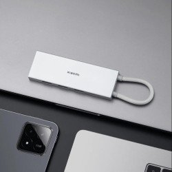 Xiaomi Docking Hub 5 em 1 Type-C Silver