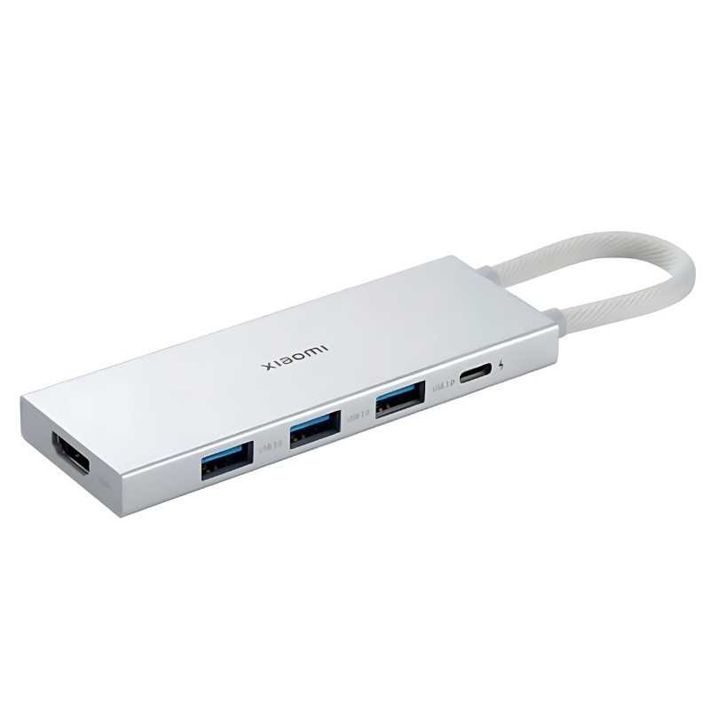 Xiaomi Docking Hub 5 em 1 Type-C Silver