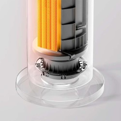 Aquecedor Elétrico Xiaomi Fan Heater 2000W Branco