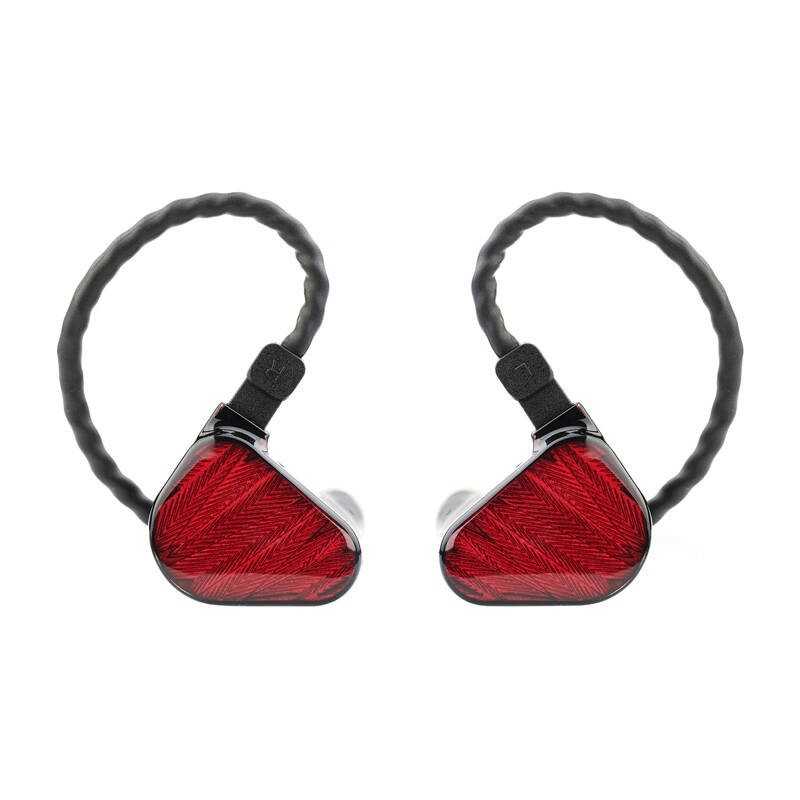 Auriculares TRUTHEAR Perfect Sound c/ Fio Vermelho