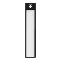 Luz Armário Yeelight 20cm 2700K Preto c/ Sensor