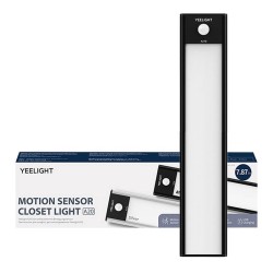Luz Armário Yeelight 20cm 2700K Preto c/ Sensor
