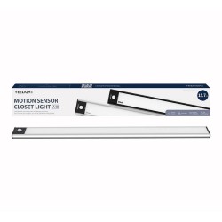 Luz Armário Yeelight 40cm 2700K Silver c/ Sensor