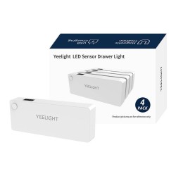 Luz Gaveta Yeelight Led c/ Sensor 4 Unids.