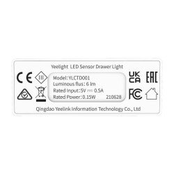 Luz Gaveta Yeelight Led c/ Sensor 4 Unids.