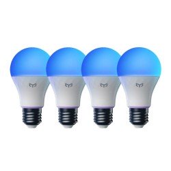 Lâmpadas Yeelight Smart Bulb W4 Color 4 Unid. Lâmpadas Yeelight Smart Bulb W4 Color 4 Unid.