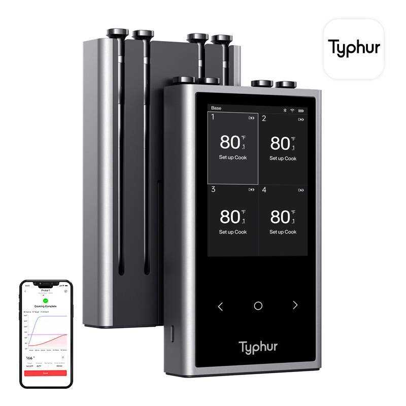 Termômetro Cozinha Typhur Sync Quad