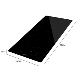 Placa Indução Cecotec Bolero Squad I 2100 29x52cm