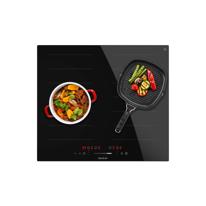 Placa Indução Cecotec Bolero Squad I 4001 Fullflex 59x52cm