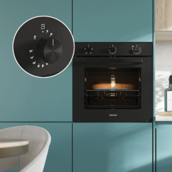 Forno Encastrar Bolero Hexa C136000 Glass Black Time A