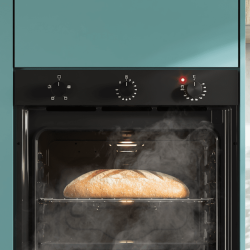 Forno Encastrar Bolero Hexa C136000 Glass Black Time A