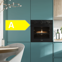 Forno Encastrar Bolero Hexa C136000 Glass Black Time A