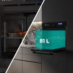 Forno Encastrar Cecotec Bolero Hexa AF316000 Glass Black A