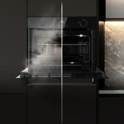 Forno Encastrar Cecotec Bolero Hexa M224500 Glass Black A