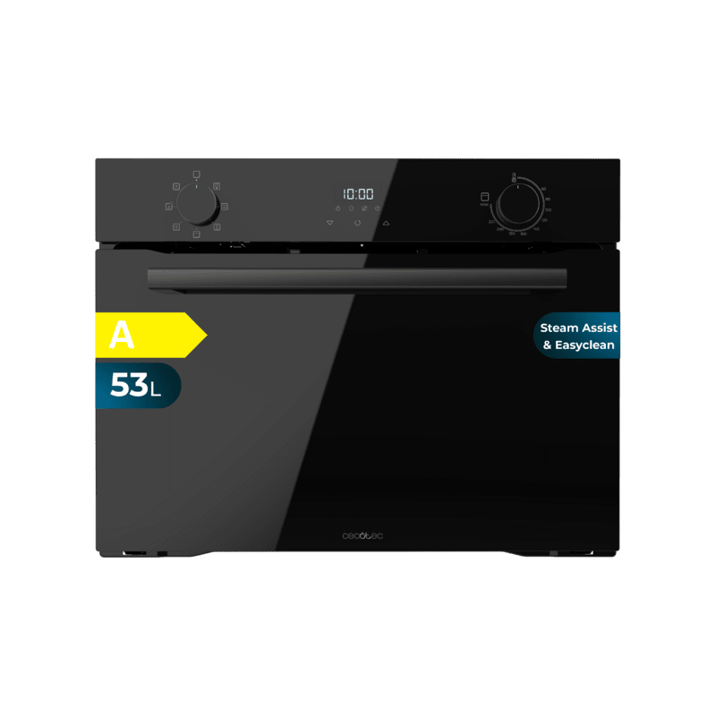 Forno Encastrar Cecotec Bolero Hexa M224500 Glass Black A