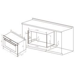 Forno Encastrar Cecotec Bolero Hexa AF319000 Inox A