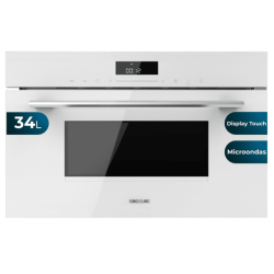 Forno e Microondas Encastrar Cecotec Bolero Hexa MW703800 Glass White