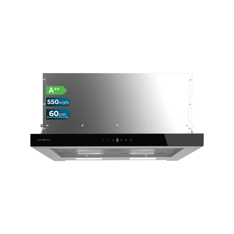 Exaustor Cecotec Bolero Flux TLT 605500 Glass Black A++