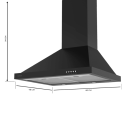 Exaustor Cecotec Bolero Flux PM 604300 Black C