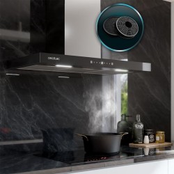 Exaustor Cecotec Bolero Flux TT 905500 Glass Black A+