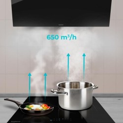 Exaustor Cecotec Bolero Flux DM 906500 Glass Black A