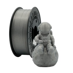 Filamento de Impressão 3D Pla GLITTER  1.75mm 1Kg Prata