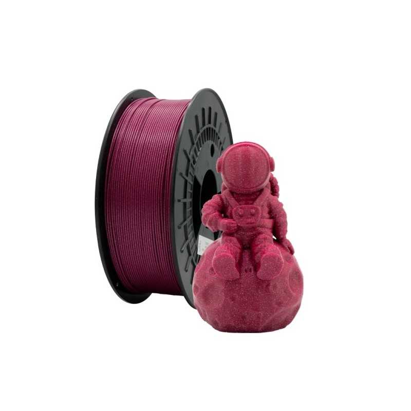 Filamento de Impressão 3D Pla GLITTER  1.75mm 1Kg Violeta