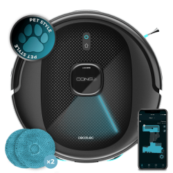 Cecotec Robot Aspirador Conga 9590 Spin Revolution Ultra Power