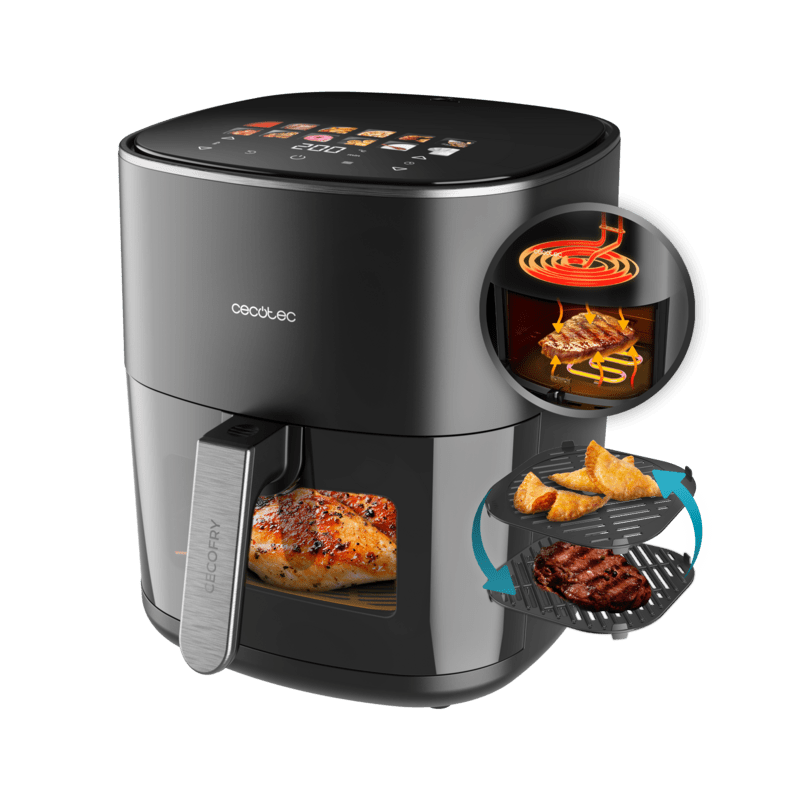 Cecotec Airfryer Cecofry&Grill Duoheat 6500