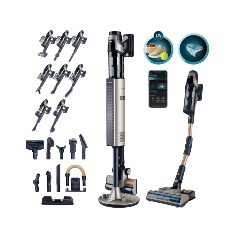 Cecotec Aspirador Conga Rockstar 11500 Odyssey Station Connected IA