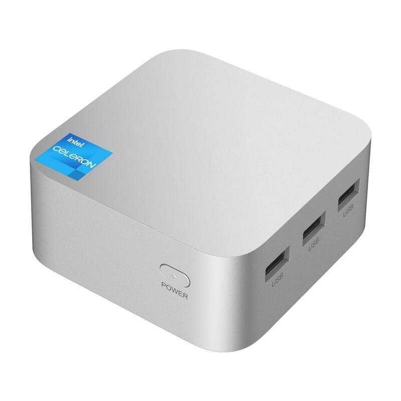 Mini PC T8Plus Intel Alder Lake N100 16GB RAM+512GB Silver Acemagic