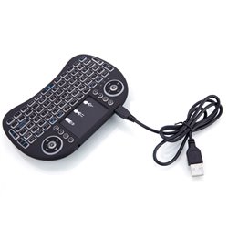 Mini Teclado Wireless Keyboard i8 RGB