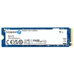 Disco SSD Kingston NV3 M2 2280 1TB PCIe 4.0 NVMe 3D NAND