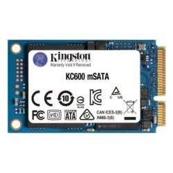 Disco SSD Kingston KC600 1TB SATA3 mSATA 3D TLC NAND