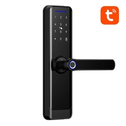 Fechadura Digital Inteligente Avatto ZSDL-A270-B-ALI-6072 ZigBee Black