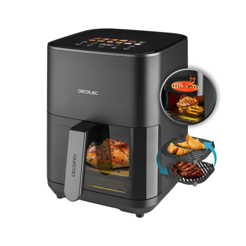 Cecotec Airfryer Cecofry&Grill Duoheat 4000