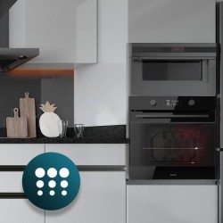 Forno Encastrar Cecotec 73L Bolero Hexa P526000 Glass Black A