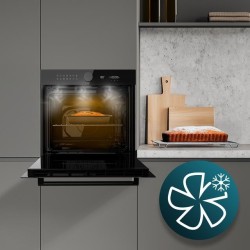Forno Encastrar Cecotec 73L Bolero Hexa P516000 Glass Black A