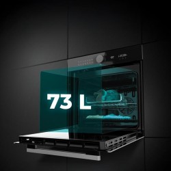 Forno Encastrar Cecotec 73L Bolero Hexa P516000 Glass Black A