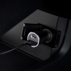 Xiaomi Mi 37W Dual-Port Carregador de Isqueiro Preto