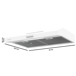 Exaustor Cecotec Bolero Flux CM 602200 White B