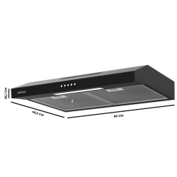 Exaustor Cecotec Bolero Flux CM 602200 Black B