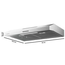 Exaustor Cecotec Bolero Flux CM 602200 Inox B