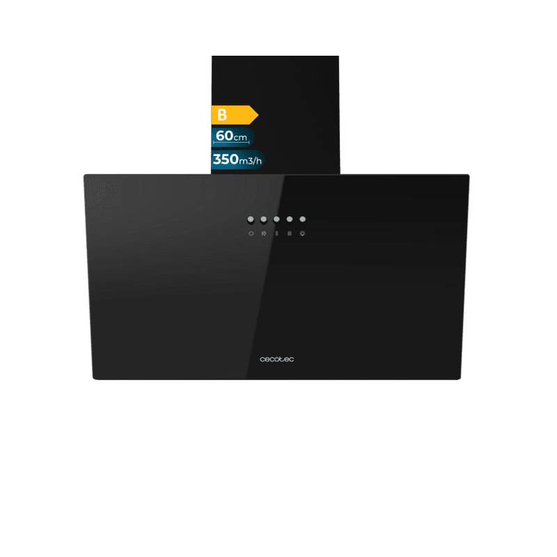 Exaustor Cecotec Bolero Flux DM 603500 Glass Black B
