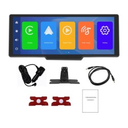 Monitor de Carro 10,26" Podofo A3247 Carplay e Android Auto