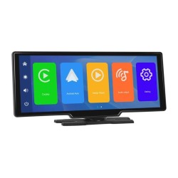 Monitor de Carro 10,26" Podofo A3247 Carplay e Android Auto